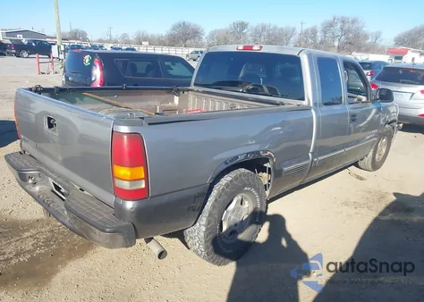 2000 Chevrolet Silverado 1500 Ls from USA, damaged, VIN 2GCEC19T7Y1270942